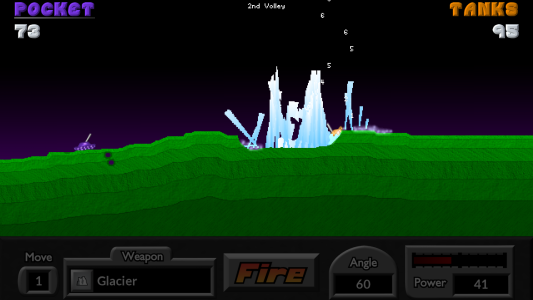 اسکرین شات 7 بازی Pocket Tanks
