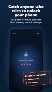 اسکرین شات 1 برنامه Lockwatch — Thief Catcher