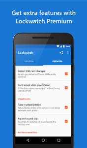 اسکرین شات 5 برنامه Lockwatch – Thief Catcher