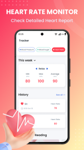 اسکرین شات 3 برنامه BP Journal - Wellness Notes
