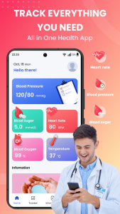 اسکرین شات 1 برنامه BP Journal - Wellness Notes