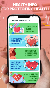 اسکرین شات 5 برنامه Blood Pressure Tracker: Bp Log