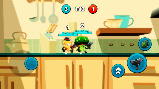 اسکرین شات 1 بازی Food Gang: Chaotic PvP Brawl