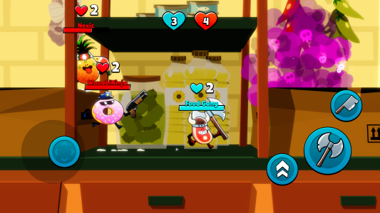 اسکرین شات 3 بازی Food Gang: Chaotic PvP Brawl