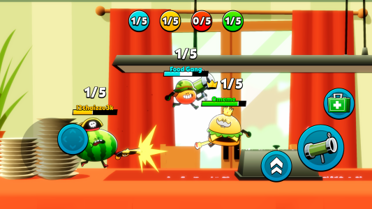 اسکرین شات 2 بازی Food Gang: Chaotic PvP Brawl