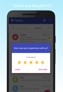 اسکرین شات 8 برنامه QR Code Reader - Super Fast!
