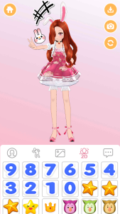 اسکرین شات 2 بازی Girl-Styledoll Fashion Show - 3D Avatar maker