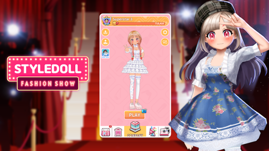 اسکرین شات 6 بازی Girl-Styledoll Fashion Show - 3D Avatar maker