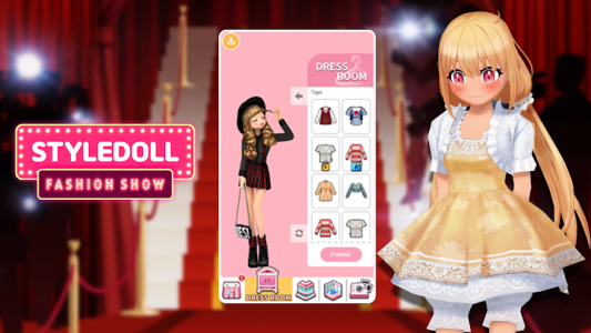 اسکرین شات 7 بازی Girl-Styledoll Fashion Show - 3D Avatar maker