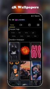 اسکرین شات 1 برنامه 4K Wallpaper & HD Background