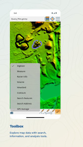اسکرین شات 4 برنامه Global Mapper Mobile