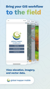 اسکرین شات 1 برنامه Global Mapper Mobile