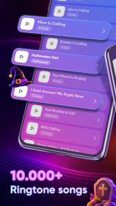 اسکرین شات 3 برنامه Ringtones for Android Phones