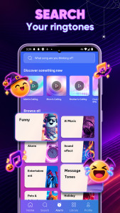 اسکرین شات 5 برنامه Ringtones for Android Phones