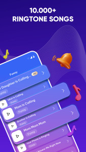 اسکرین شات 2 برنامه آهنگ های زنگ گوشی