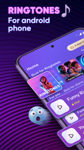 اسکرین شات 1 برنامه Ringtones for Android Phones