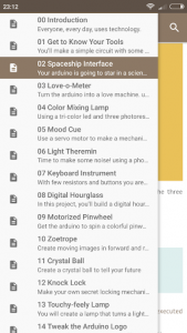اسکرین شات 1 برنامه Arduino Starter Kit