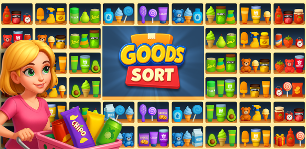 اسکرین شات 1 بازی Goods Sorting: Match 3 Puzzle