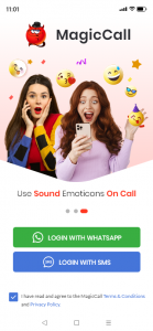 اسکرین شات 3 برنامه MagicCall – Voice Changer App