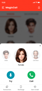 اسکرین شات 5 برنامه MagicCall – Voice Changer App