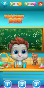 اسکرین شات 7 بازی Virtual Pet Bob - Funny Cat