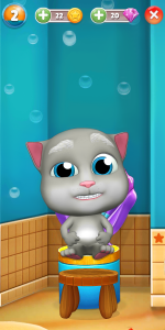 اسکرین شات 1 بازی Virtual Pet Bob - Funny Cat