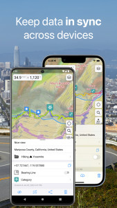 اسکرین شات 2 برنامه Guru Maps — GPS Route Planner