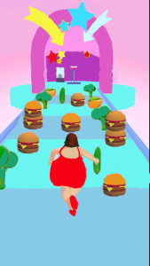 اسکرین شات 5 بازی Body Race Run 3D : fat 2 fit