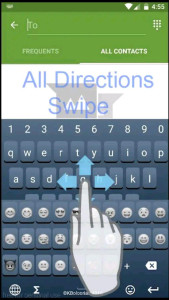 اسکرین شات 1 برنامه Farsi Keyboard