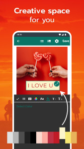 اسکرین شات 5 برنامه Image & Video Overlay Editor