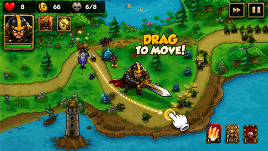 اسکرین شات 1 بازی Booblyc TD Realm Tower Defense