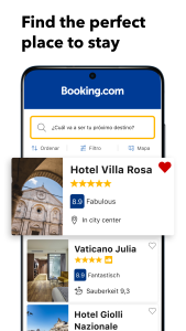 اسکرین شات 2 برنامه Booking.com: Hotels and more