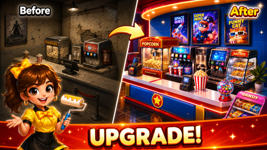 اسکرین شات 4 بازی Cinema Panic 3: Cooking Game