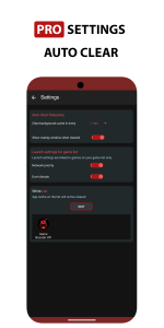 اسکرین شات 5 برنامه Game Booster Fire GFX- Fix Lag