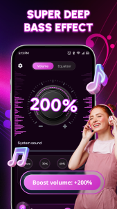 اسکرین شات 3 برنامه Sound Booster: Audio Equalizer