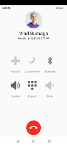 اسکرین شات 3 برنامه Vlad A4 Fake Video Call - Vlad