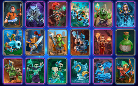 اسکرین شات 2 بازی Clash of Wizards