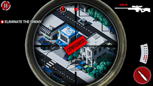 اسکرین شات 2 بازی Stickman Sniper Elite Games