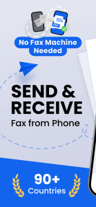 اسکرین شات 1 برنامه FaxFree: Send Faxes from Phone