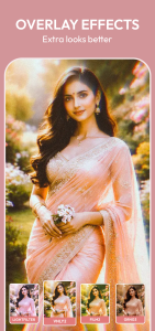 اسکرین شات 2 برنامه AI Saree & Dress Swap: MiSaree