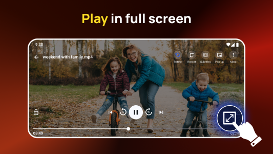 اسکرین شات 5 برنامه All Video Player Media Player