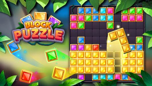 اسکرین شات 1 بازی Jewel Block Puzzle: Gem Crush