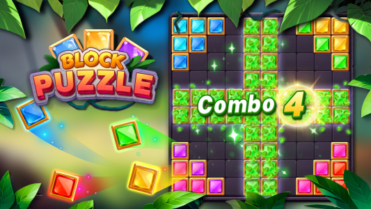 اسکرین شات 2 بازی Jewel Block Puzzle: Gem Crush