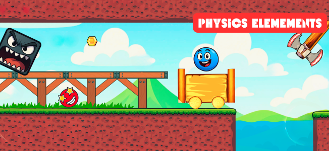 اسکرین شات 6 بازی Red Hero 4: Bounce Ball Bosses