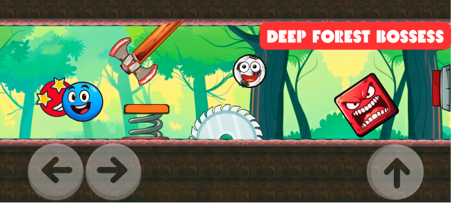 اسکرین شات 4 بازی Red Hero 4: Bounce Ball Bosses