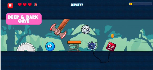 اسکرین شات 5 بازی Bossy Ball 5: Bounce Jump Roll