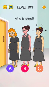 اسکرین شات 1 بازی Brain Who? Tricky Riddle Tests