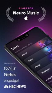 اسکرین شات 1 برنامه Music for Focus by Brain.fm