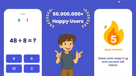 اسکرین شات 6 بازی Times Tables for Kids - Maths