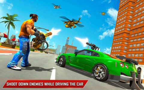 اسکرین شات 4 برنامه City Gangster Car Racing Game